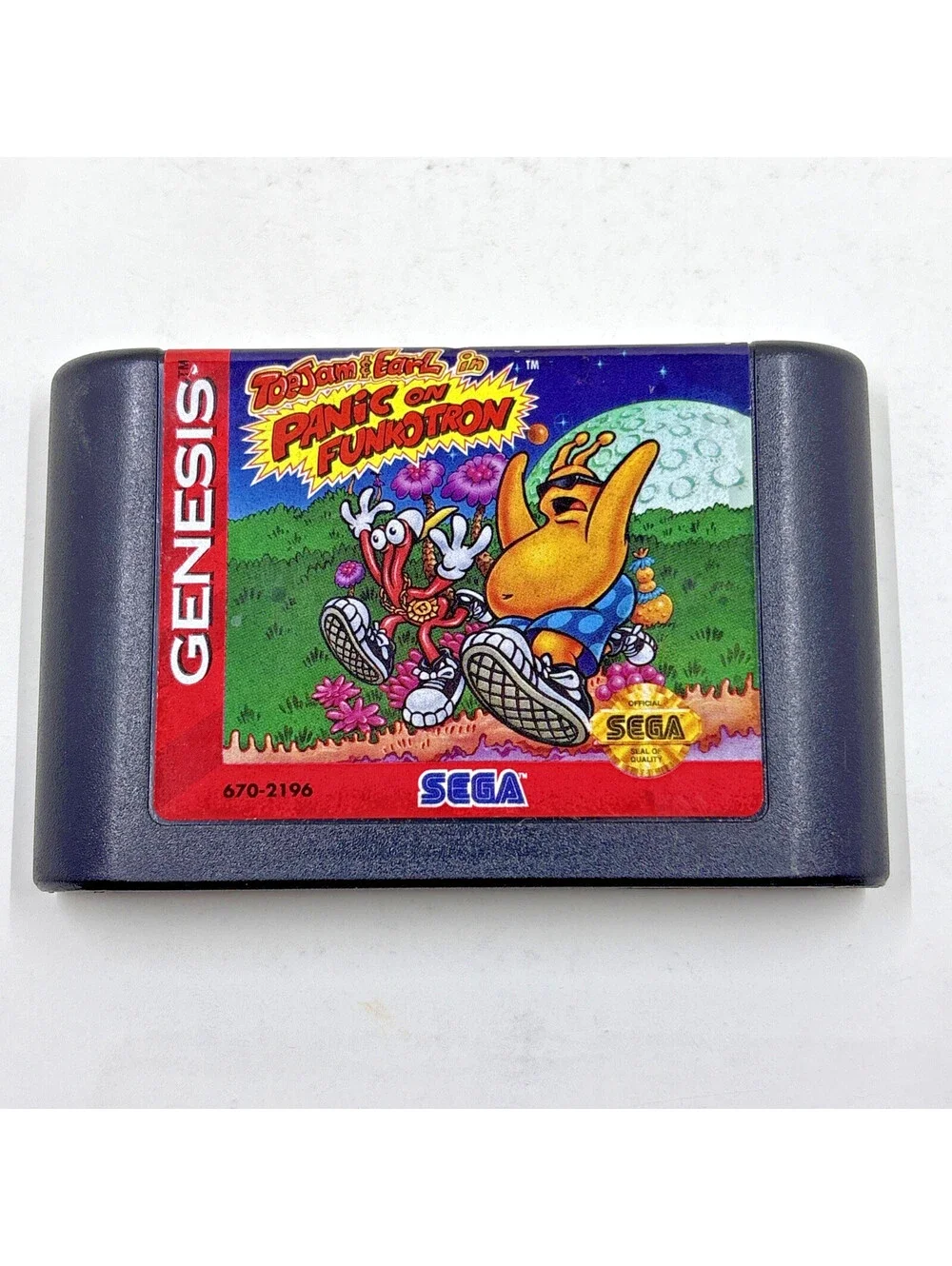 ToeJam & Earl in Panic on Funkotron (Sega Genesis, 1993) TESTED Cartridge Only